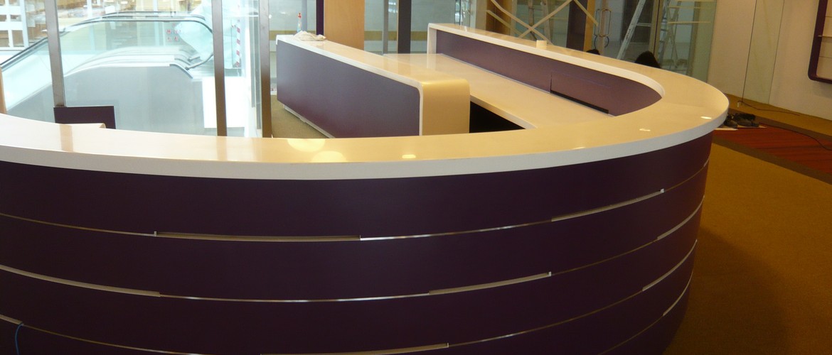 Yishun Library - Reception Counter