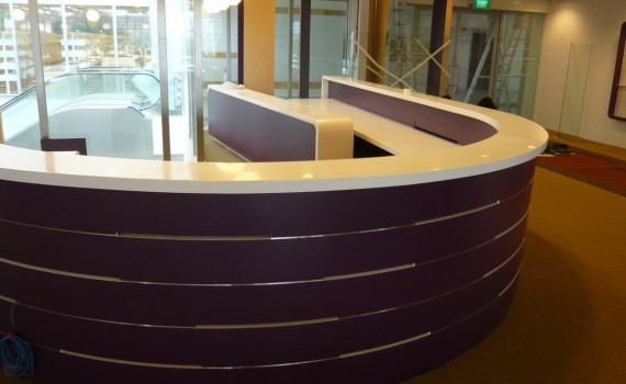 Yishun Library - Reception Counter